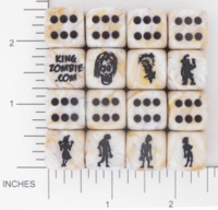 Dice : MINT15 KING ZOMBIE CHESSEX CUSTOM 02