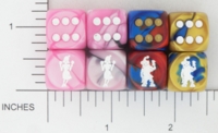 Dice : MINT15 KING ZOMBIE CHESSEX CUSTOM 10