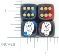 Dice : MINT15 KING ZOMBIE CHESSEX CUSTOM 13