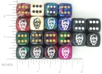 Dice : MINT15 KING ZOMBIE CHESSEX CUSTOM 14
