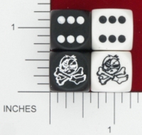 Dice : MINT15 KING ZOMBIE CHESSEX CUSTOM 15