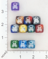Dice : MINT16 CHESSEX SKULL AND CROSSBONES 01