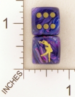 Dice : MINT18 CHESSEX FOR JSPASSNTHRU BALLERINA 01