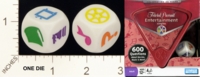 Dice : MINT18 PARKER BROTHERS TRIVIAL PURSUIT ENTERTAINMENT SINGLES 01