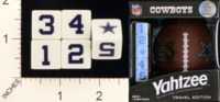 Dice : MINT18 USAOPOLY DALLAS COWBOYS YAHTZEE 01