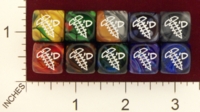 Dice : MINT19 CHESSEX 2009 CUSTOM SCREWED 01