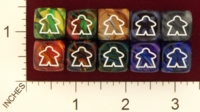 Dice : MINT19 CHESSEX 2009 CUSTOM SPIEL 01