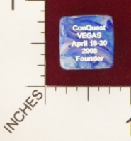 Dice : MINT19 CHESSEX CUSTOM FOR CONQUEST 2008