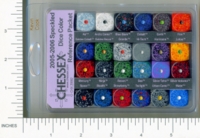 Dice : MINT1 CHESSEX 2005 2006 SPECKLED REF 01