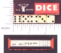 Dice : MINT1 ELK IVORY 5 HALF 01
