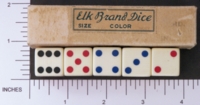Dice : MINT1 ELK IVORY 5 THREE QUARTERS INLAID 01
