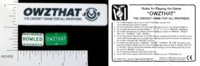 Dice : MINT1 LINDOPS OWZTHAT 01