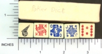 Dice : MINT1 PAN AMERICAN AIRLINES POKER 01