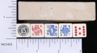 Dice : MINT1 UNITED STATES RUBBER COMPANY POKER DICE 01