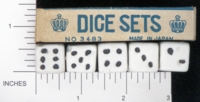 Dice : MINT1 UNKNOWN 5 06 BISQUE JAPAN