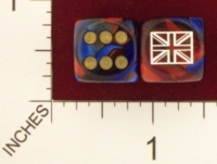 Dice : MINT20 CHESSEX AXIS AND ALLIES GREAT BRITIAN 01