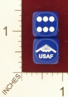 Dice : MINT21 CHESSEX FOR JSPASSINTHRU UNITED STATES AIR FORCE USAF 01