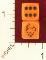 Dice : MINT22 CHESSEX FOR JSPASSINTHRU HISSING CAT 01