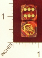 Dice : MINT22 CHESSEX FOR JSPASSINTHRU SANTA 01