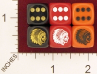 Dice : MINT22 CHESSEX FOR JSPASSINTHRU SOUIX WAR BONNET 01
