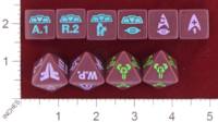 Dice : MINT22 FIVE RINGS PUBLISHING STAR TREK THE NEXT GENERATION COLLECTIBLE DICE FEDERATION BOOSTER 03