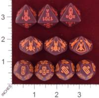 Dice : MINT22 FIVE RINGS PUBLISHING STAR TREK THE NEXT GENERATION COLLECTIBLE DICE FEDERATION BOOSTER 04