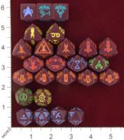 Dice : MINT22 FIVE RINGS PUBLISHING STAR TREK THE NEXT GENERATION COLLECTIBLE DICE GALAXY CLASS STARTSHIP 01