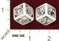 Dice : MINT22 GAMESTATION SPOOKY DIE 01