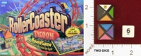 Dice : MINT22 PARKER BROTHERS ROLLER COASTER TYCOON 01