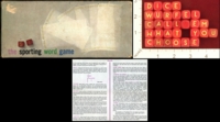 Dice : MINT22 PARKER BROTHERS SI SPORTS ILLUSTRATED THE SPORTING WORD GAME 01