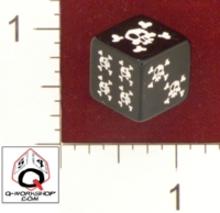 Dice : MINT22 Q WORKSHOP SKULL AND CROSSBONES 01