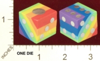 Dice : MINT22 RAINBOW ERASER