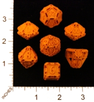 Dice : MINT22 SHAPEWAYS CERAMICWOMBAT DICE SET LARGE 04