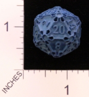 Dice : MINT22 SHAPEWAYS CERAMICWOMBAT HUGE D20 01