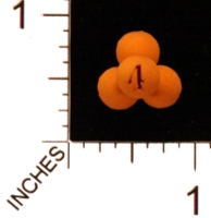 Dice : MINT22 SHAPEWAYS CERAMICWOMBAT SPHERE DIE 4 BASED ON US PATENT 4635938 01