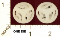 Dice : MINT22 SHAPEWAYS FINGERS HOLLOW ROUND DIE