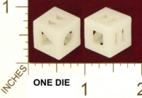 Dice : MINT22 SHAPEWAYS GLYPHOBET MEDIA DIE