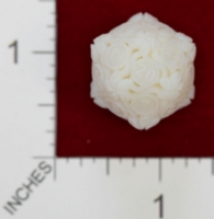 Dice : MINT22 SHAPEWAYS JENGINEER 20 SIDED DIE WITH LEAVES 01