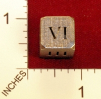 Dice : MINT22 SHAPEWAYS PATRICKVDVELDEN HOLLOW DICE ROMAN 02