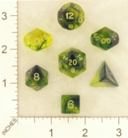 Dice : MINT23 CRYSTAL CASTE FIREFLY BLUE YELLOW