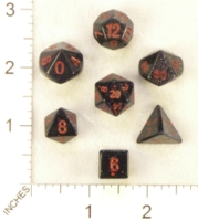 Dice : MINT23 CRYSTAL CASTE GOLDSTOND BLUE 14MM
