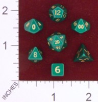 Dice : MINT23 CRYSTAL CASTE METAL GREEN