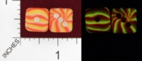 Dice : MINT23 D6 GAME DICE GLOWING CANDY CORN