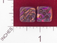 Dice : MINT23 D6 GAME DICE PSYCHOPATHIC VIOLET