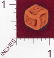 Dice : MINT23 SHAPEWAYS CERAMICWOMBAT ROUND DIE6 01