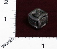Dice : MINT23 SHAPEWAYS CERAMICWOMBAT ROUND DIE6 01 02