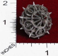 Dice : MINT23 SHAPEWAYS CERAMICWOMBAT THORN DIE10 02
