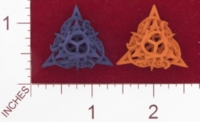 Dice : MINT23 SHAPEWAYS CERAMICWOMBAT THORN DIE4