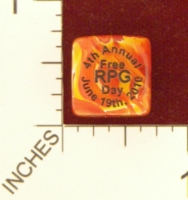 Dice : MINT24 CHESSEX CUSTOM FOR 2010 FREE RPG DAY GIFT FROM PETRIES FAMILY GAMES 01