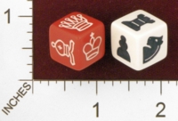 Dice : MINT24 ERIC HARSHBARGER CHESS DICE 01